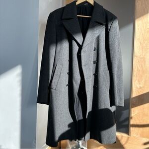 Paul Smith herringbone topcoat